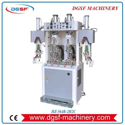 Double Cold And Double Hot Air Bag Type Counter Moulding Machine HZ-564B-2H2C